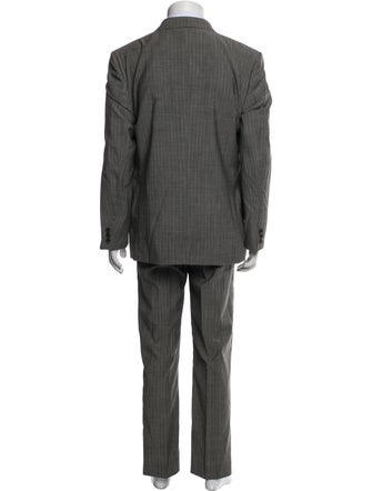 Dolce & Gabbana Silk Striped Two-Piece Suit