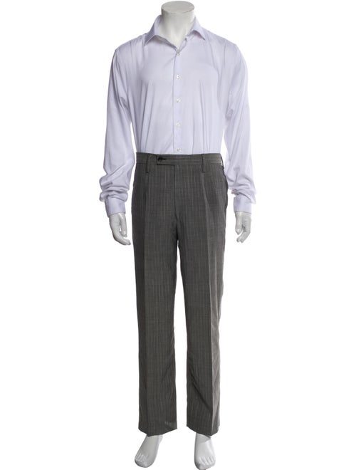 Dolce & Gabbana Silk Striped Two-Piece Suit