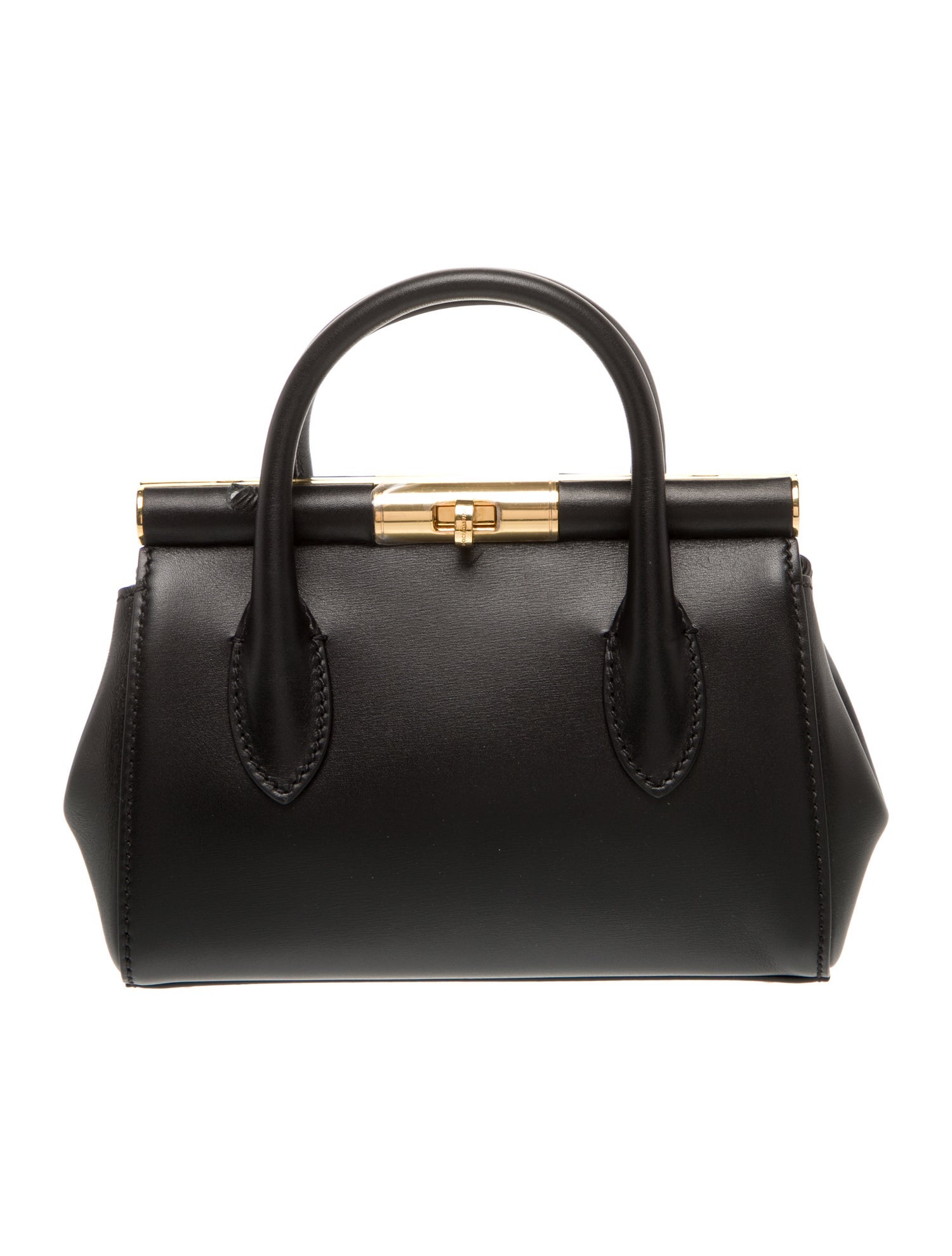 Dolce & Gabbana Leather Top Handle Bag Mini