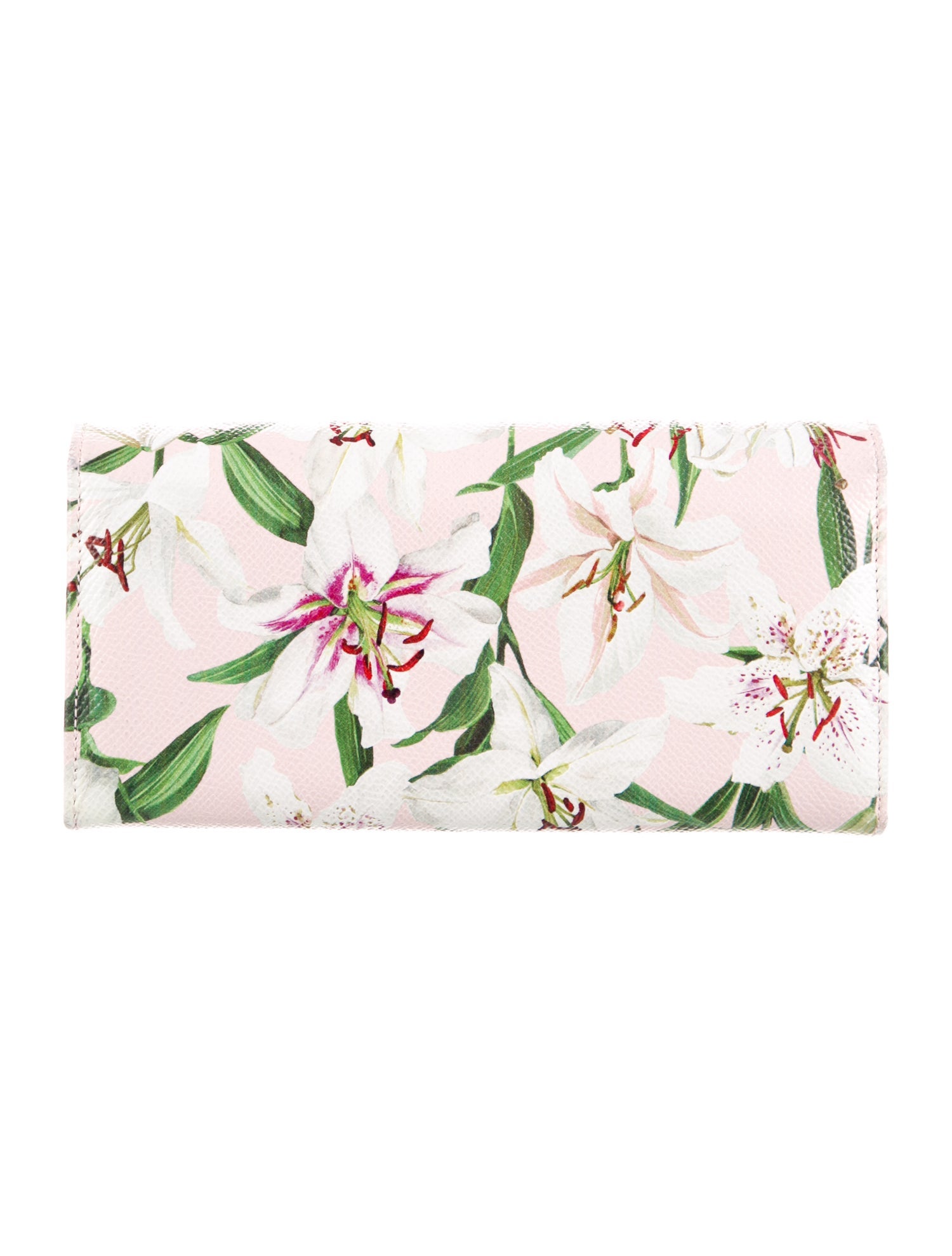 Dolce & Gabbana Floral Print Continental Wallet