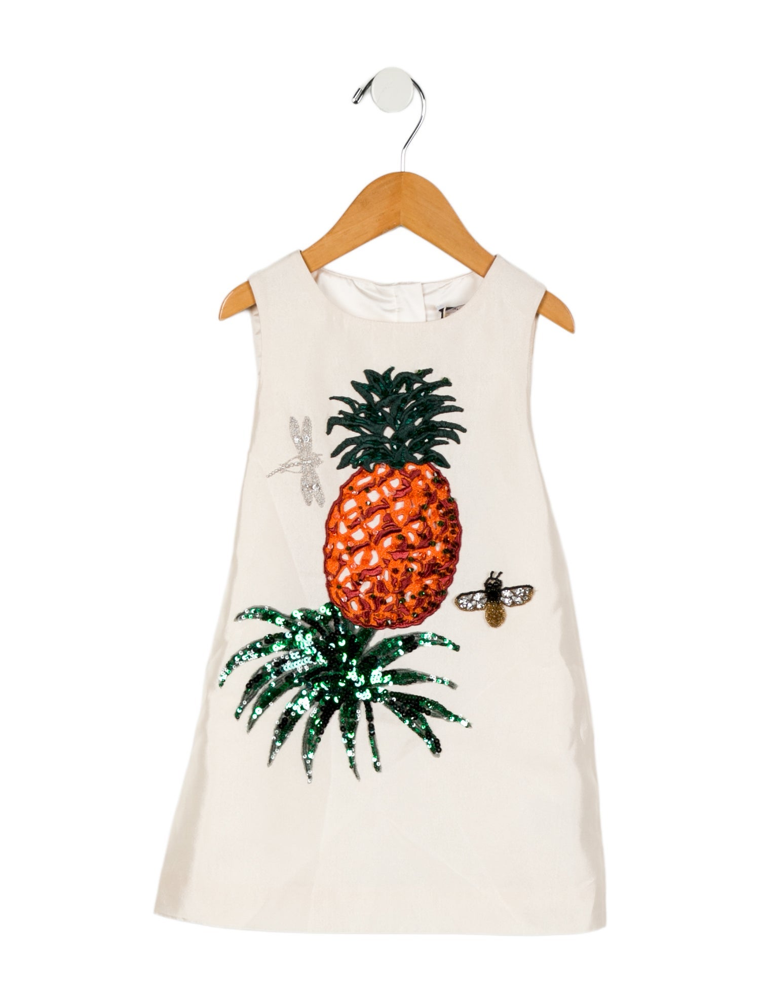 Dolce & Gabbana Toddler Girls' Sequin Sleeveless Dress w/Tags