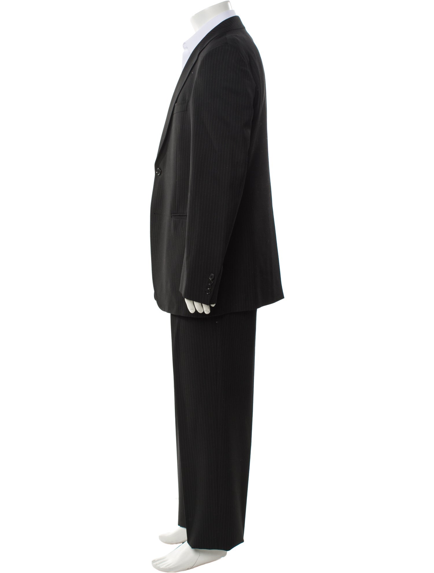 Dolce & Gabbana Wool Striped Two-Piece Suit