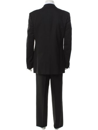 Dolce & Gabbana Wool Striped Two-Piece Suit