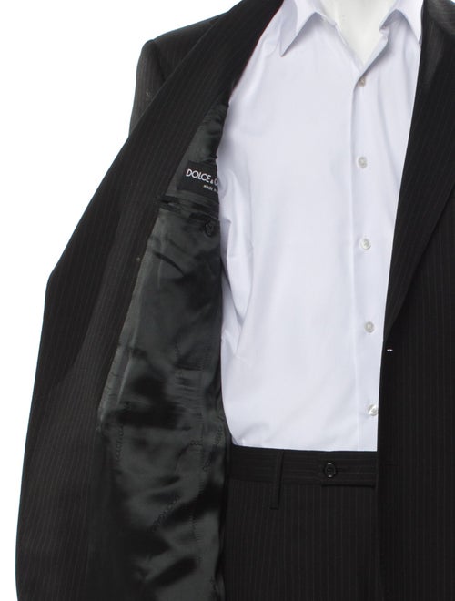 Dolce & Gabbana Wool Striped Two-Piece Suit