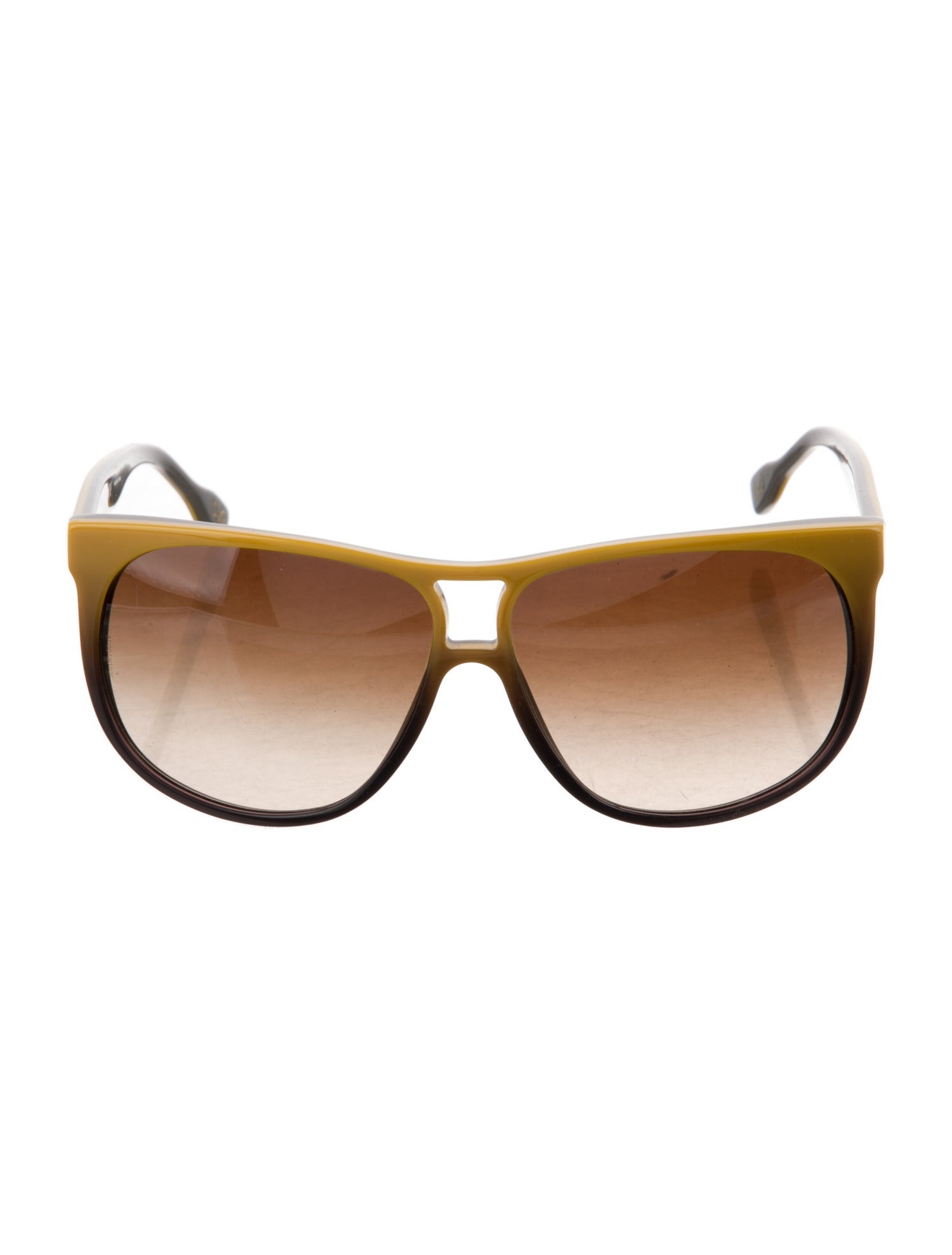 Dolce & Gabbana Oversize Gradient Sunglasses