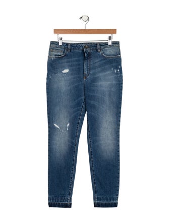 Dolce & Gabbana Mid-Rise Skinny Leg Jeans