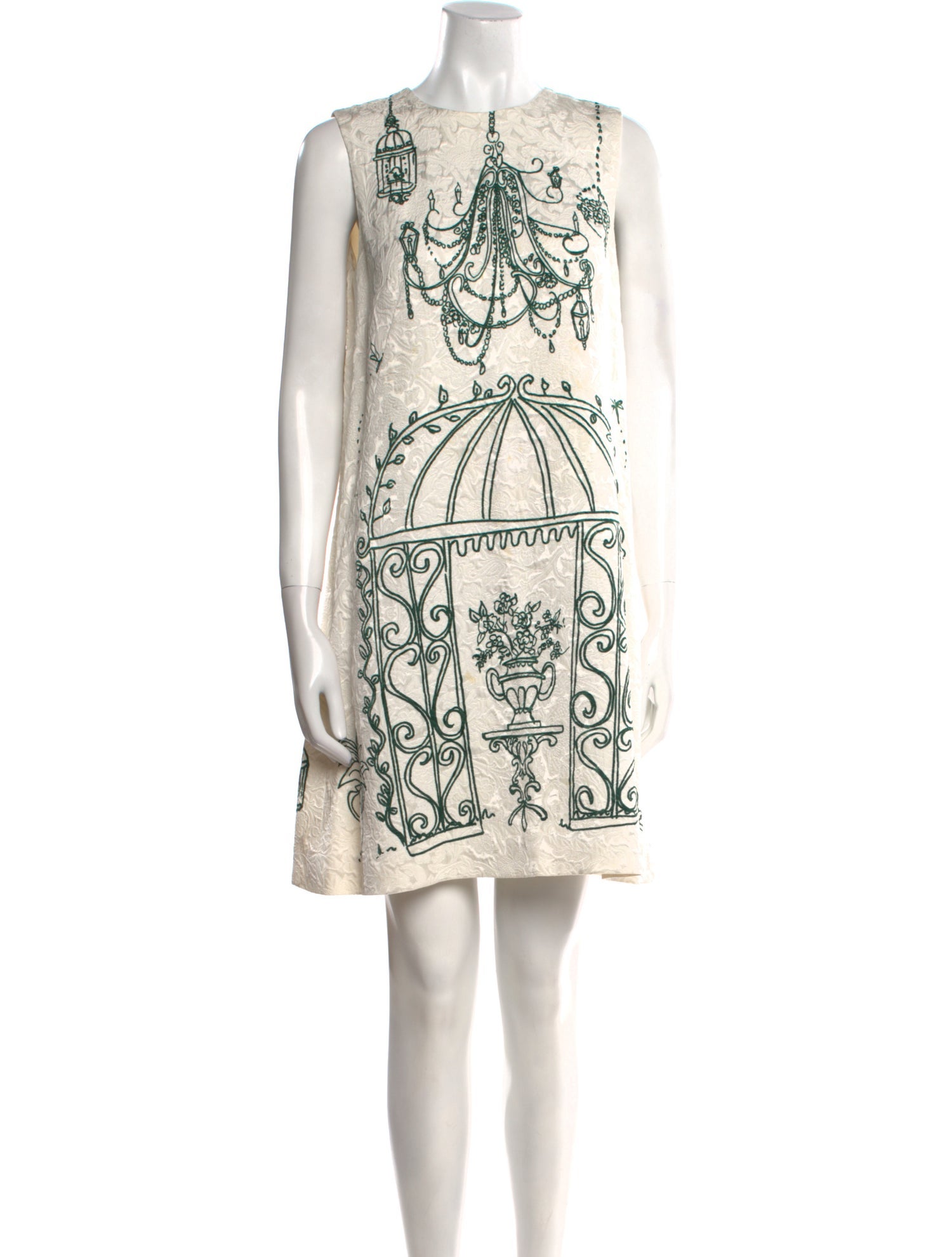 Dolce & Gabbana Printed Mini Dress