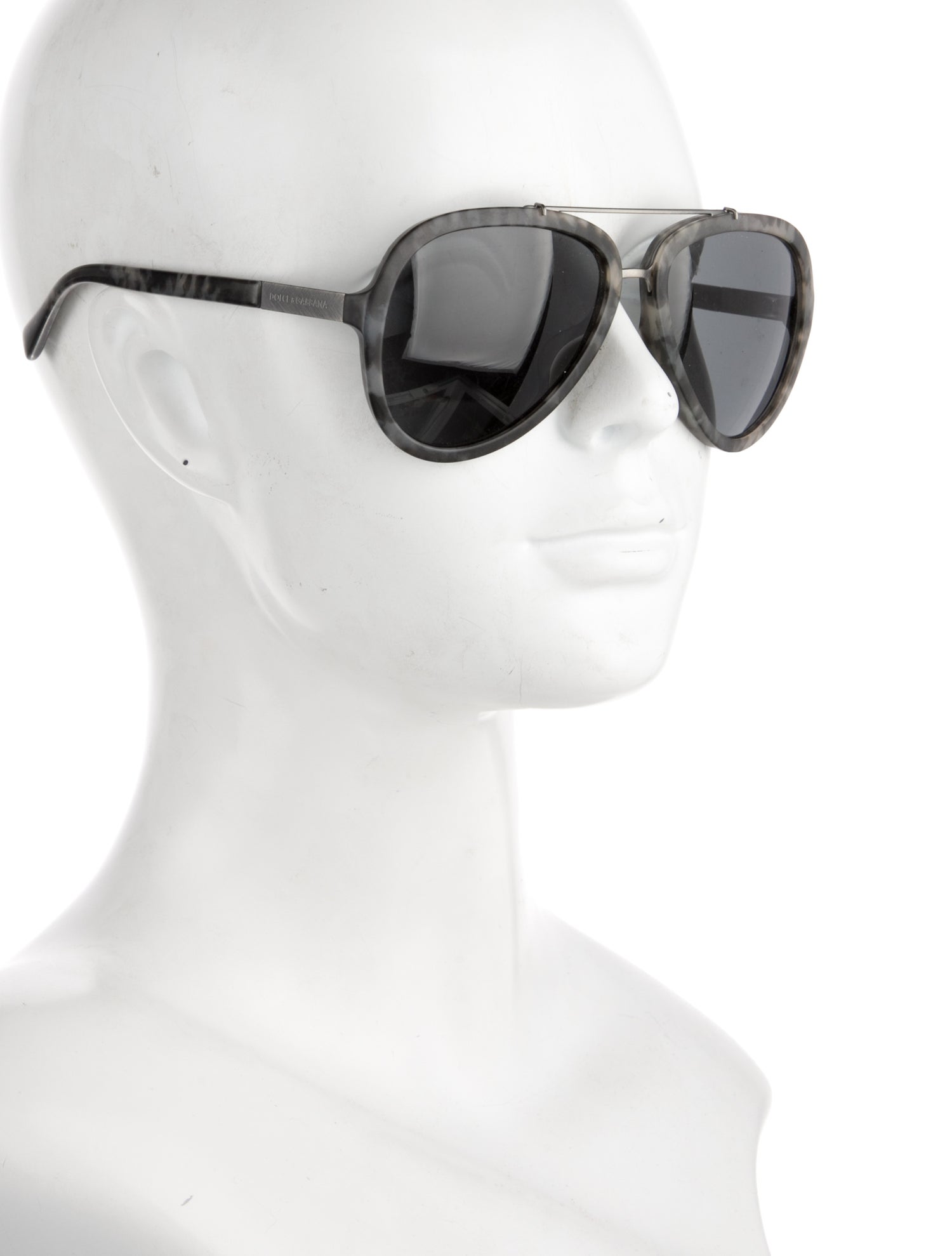 Dolce & Gabbana Aviator Tinted Sunglasses