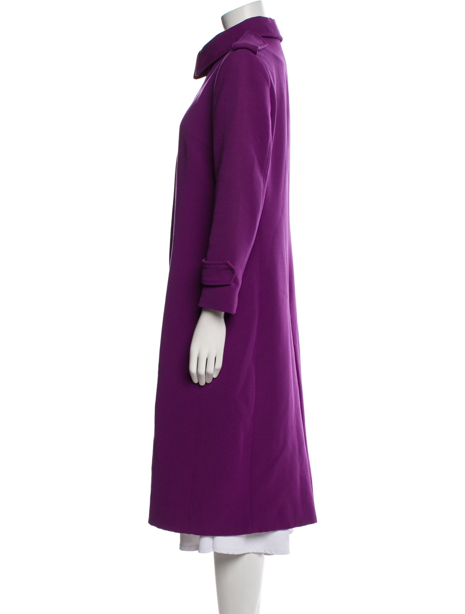 Dolce & Gabbana Virgin Wool Trench Coat