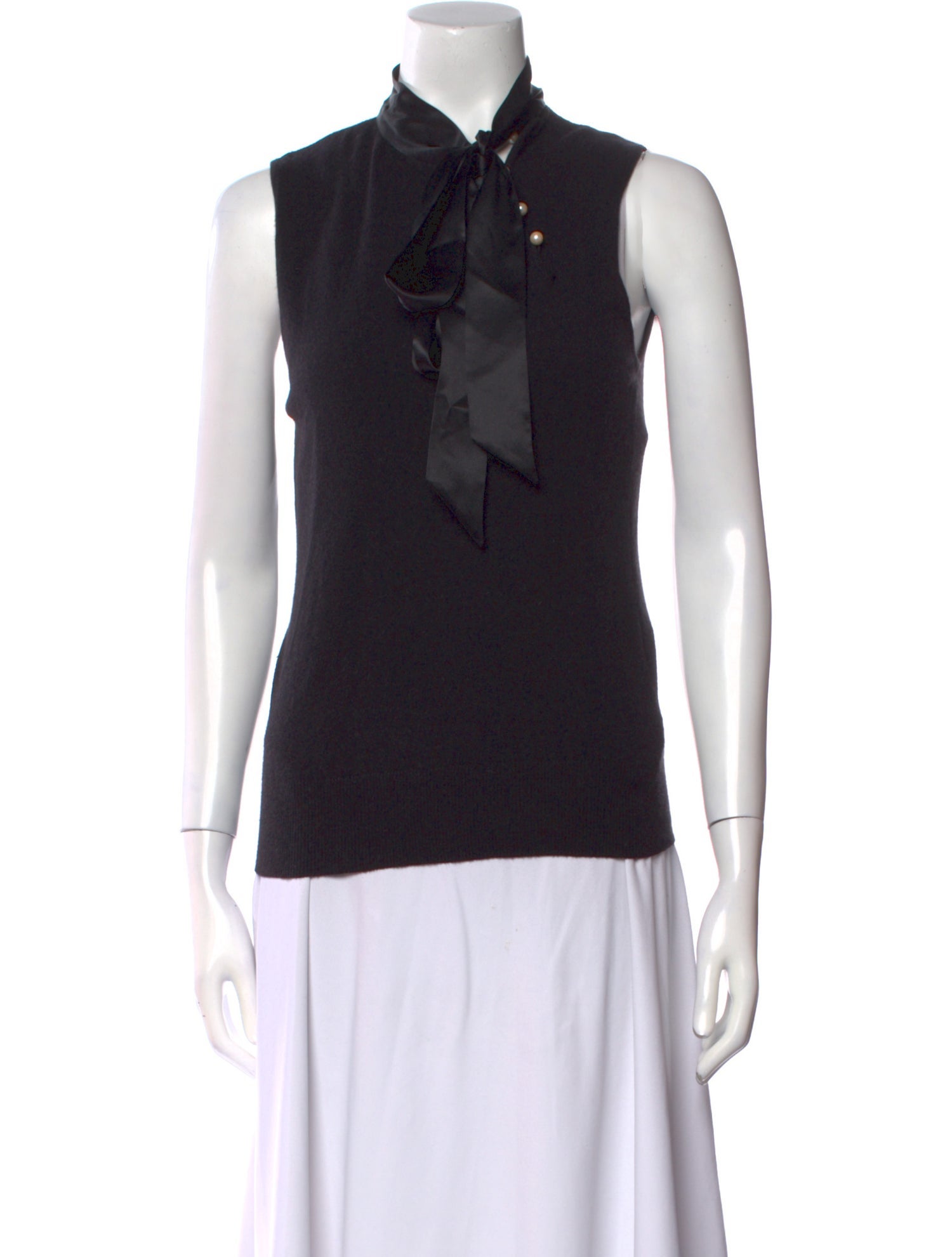 Dolce & Gabbana Cashmere Mock Neck Top