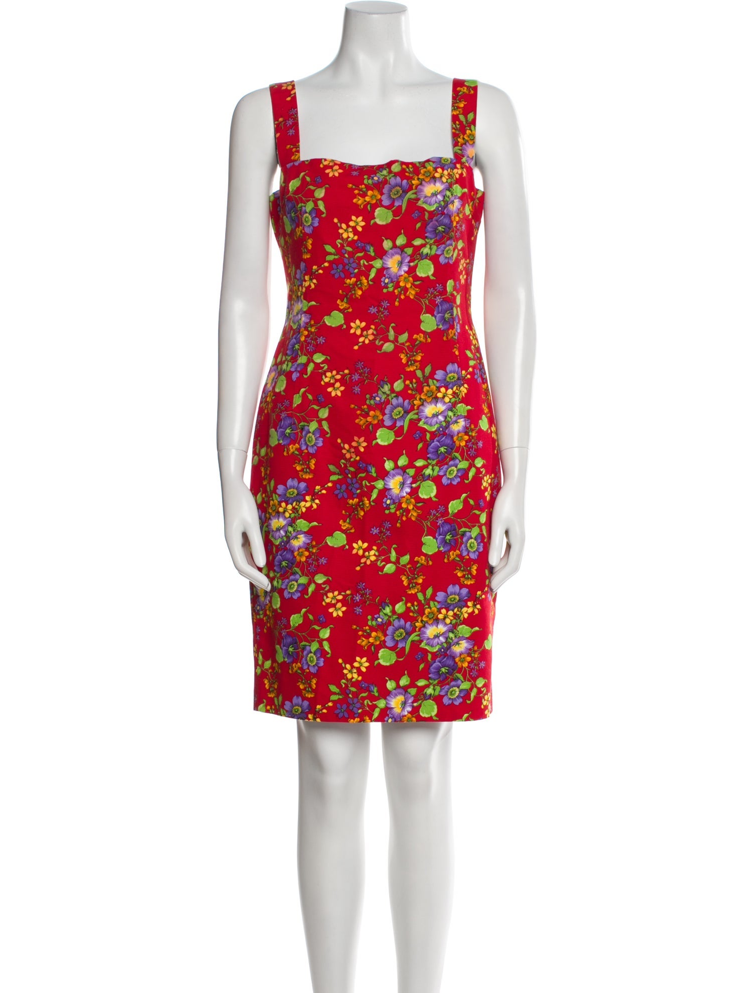 Dolce & Gabbana Floral Print Mini Dress