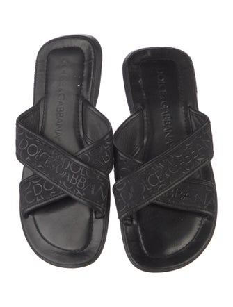 Dolce & Gabbana Leather Slides