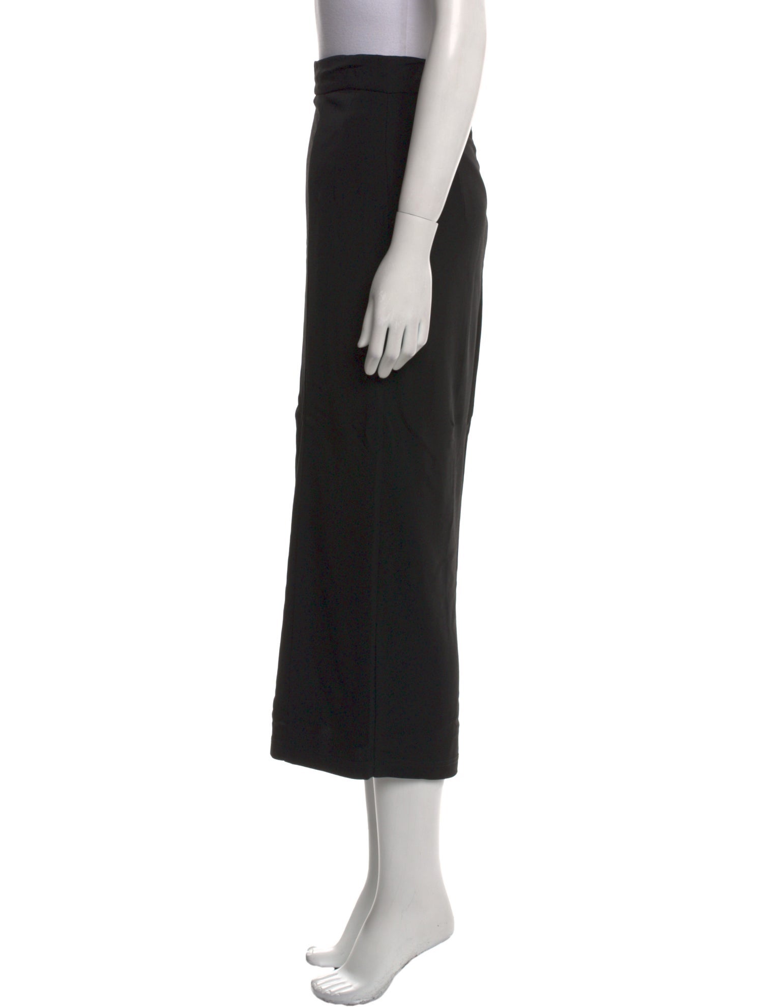 Dolce & Gabbana Grosgrain Trim Midi Length Skirt