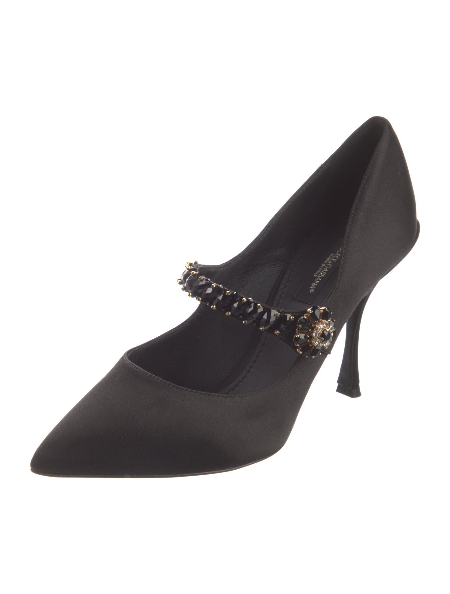 Dolce & Gabbana Satin Bow Accents Pumps