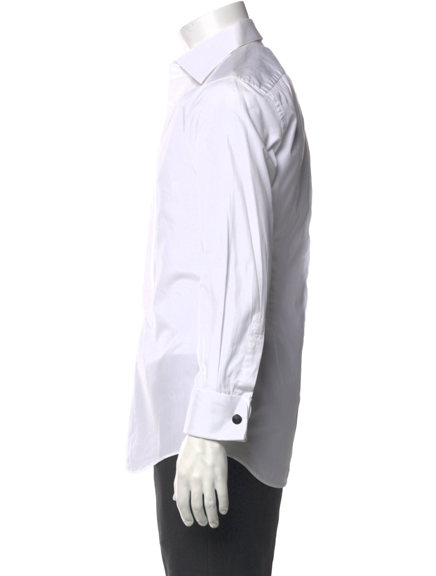 Dolce & Gabbana Long Sleeve Tuxedo Shirt