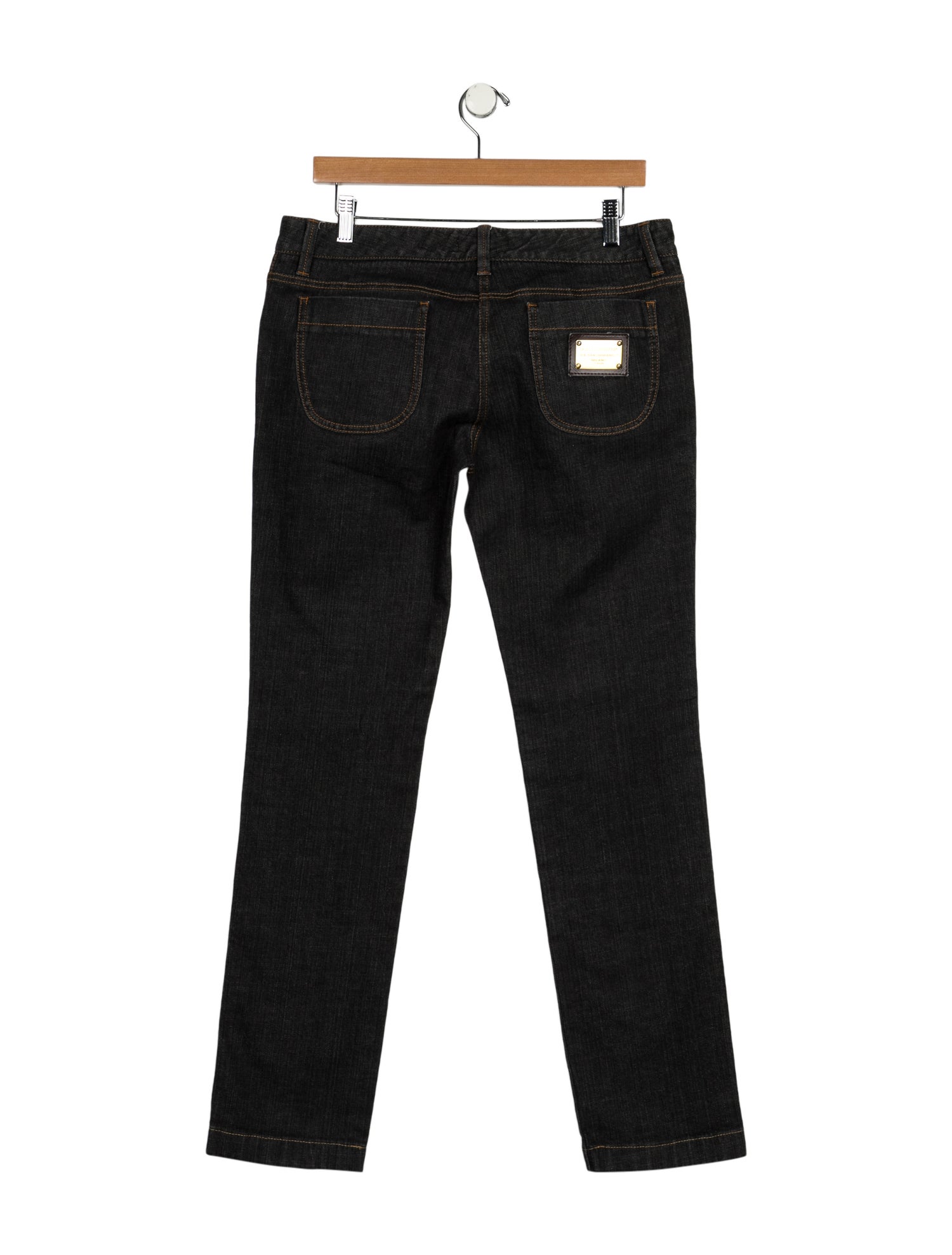 Dolce & Gabbana Mid-Rise Straight Leg Jeans