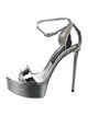 Dolce & Gabbana Patent Leather T-Strap Sandals