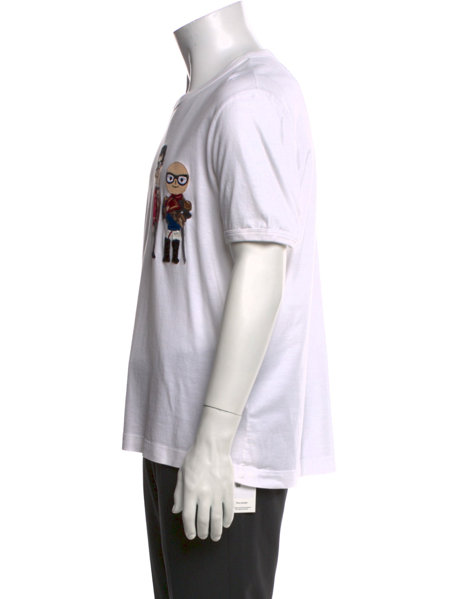 Dolce & Gabbana Graphic Print Crew Neck T-Shirt