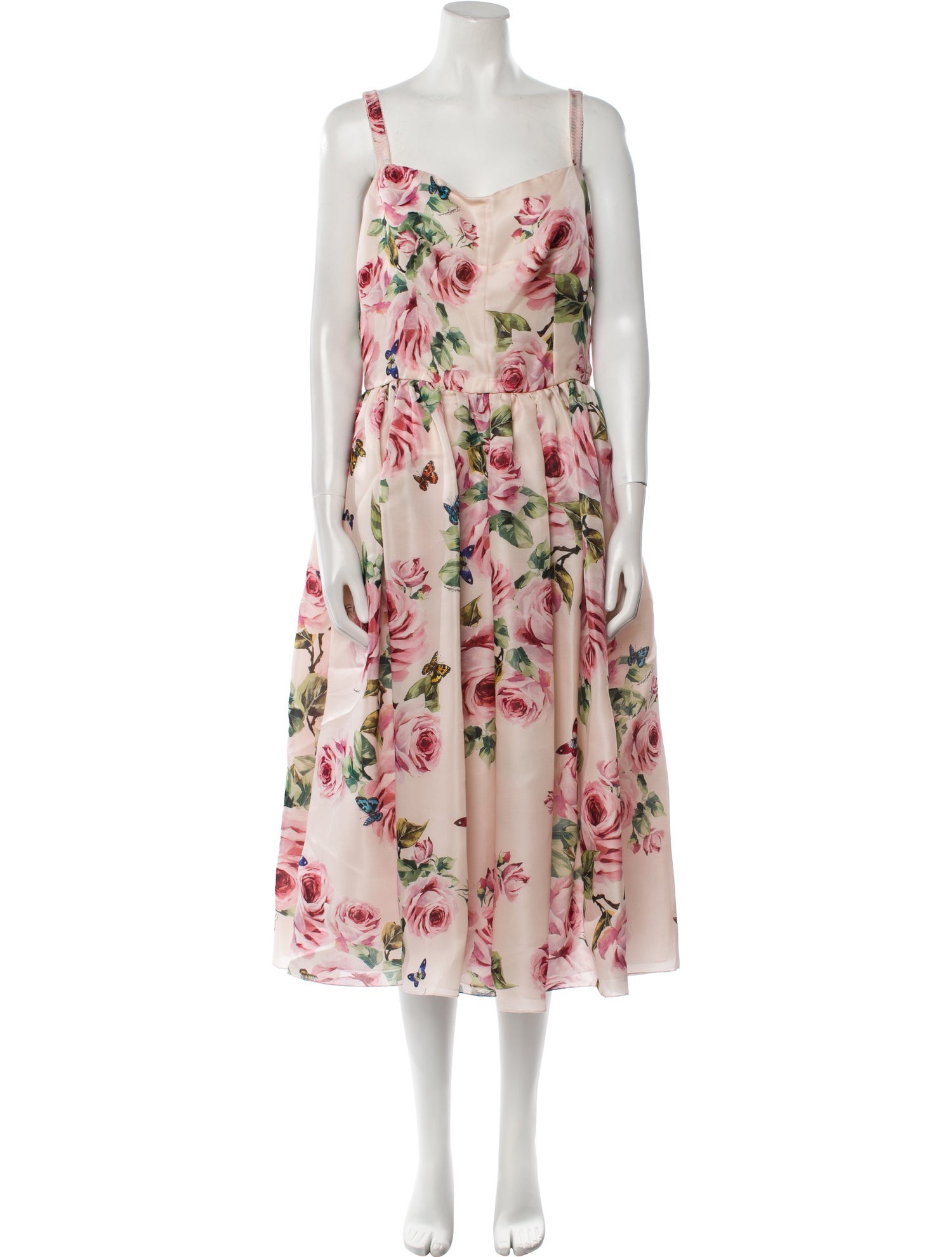 Dolce & Gabbana Silk Long Dress