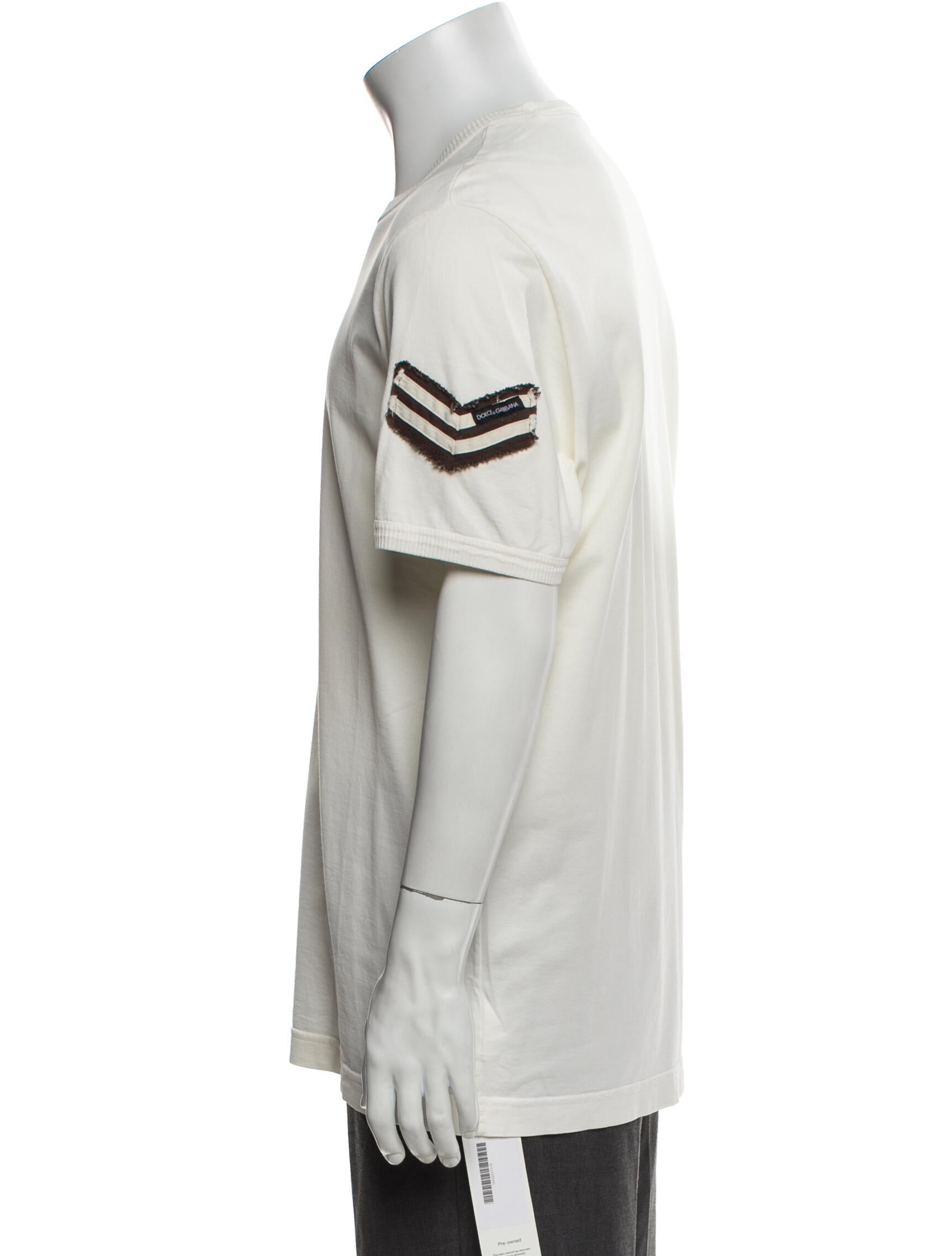 Dolce & Gabbana Crew Neck Short Sleeve T-Shirt