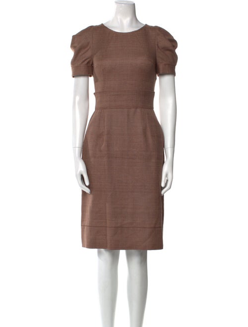 Dolce & Gabbana Silk Knee-Length Dress