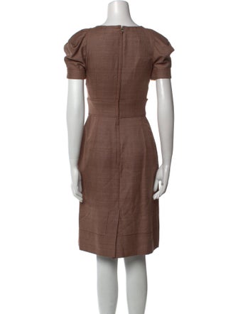 Dolce & Gabbana Silk Knee-Length Dress