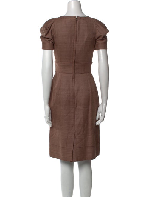 Dolce & Gabbana Silk Knee-Length Dress