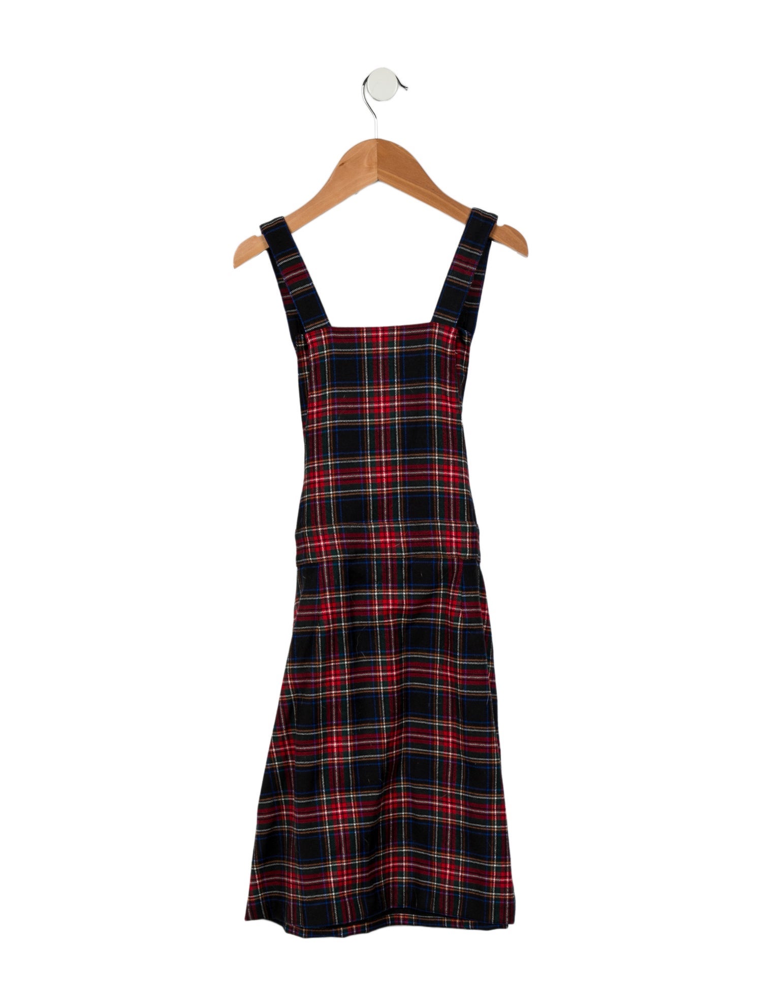 Dolce & Gabbana Girls' Plaid Sleeveless Dress