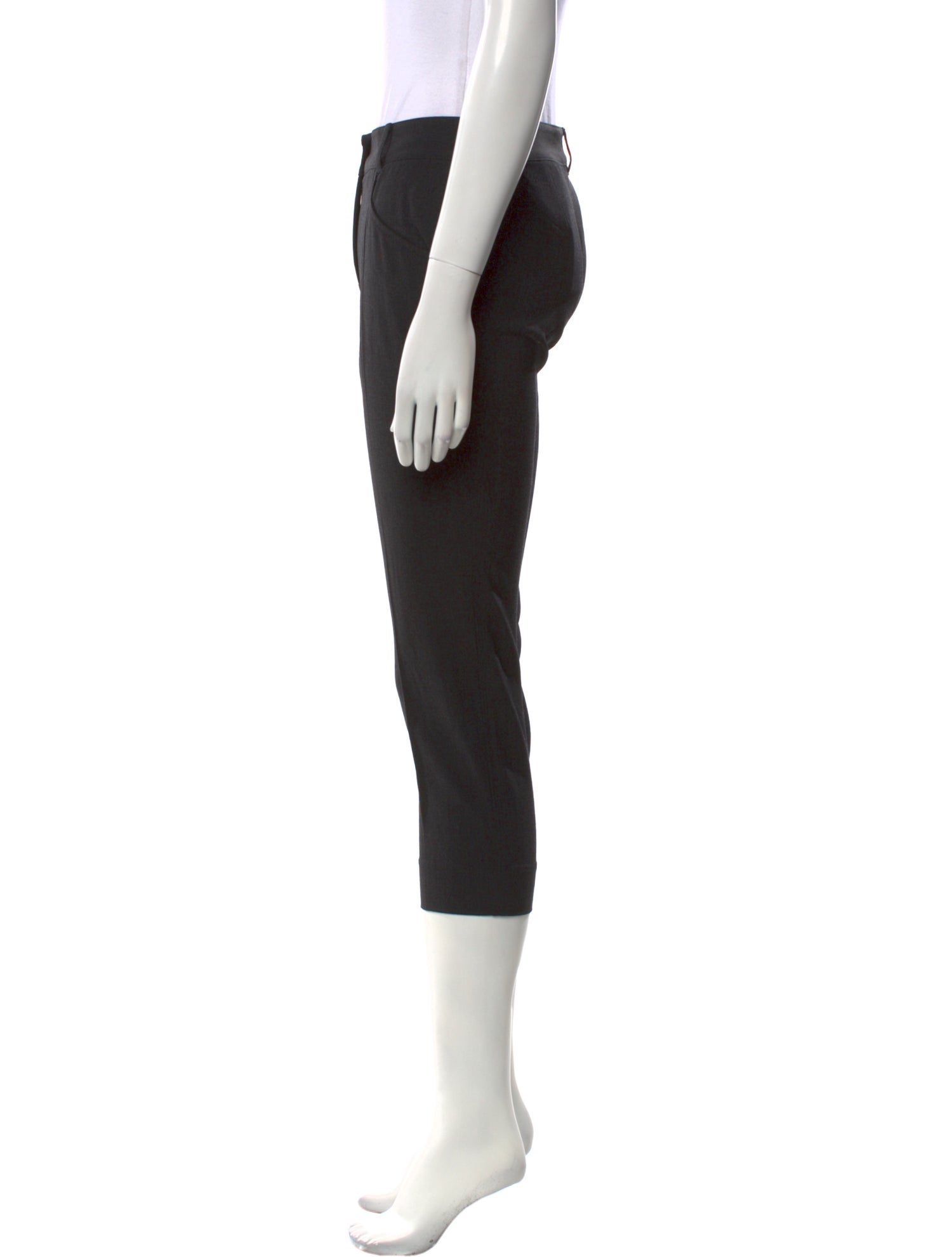 Dolce & Gabbana Virgin Wool Skinny Leg Pants