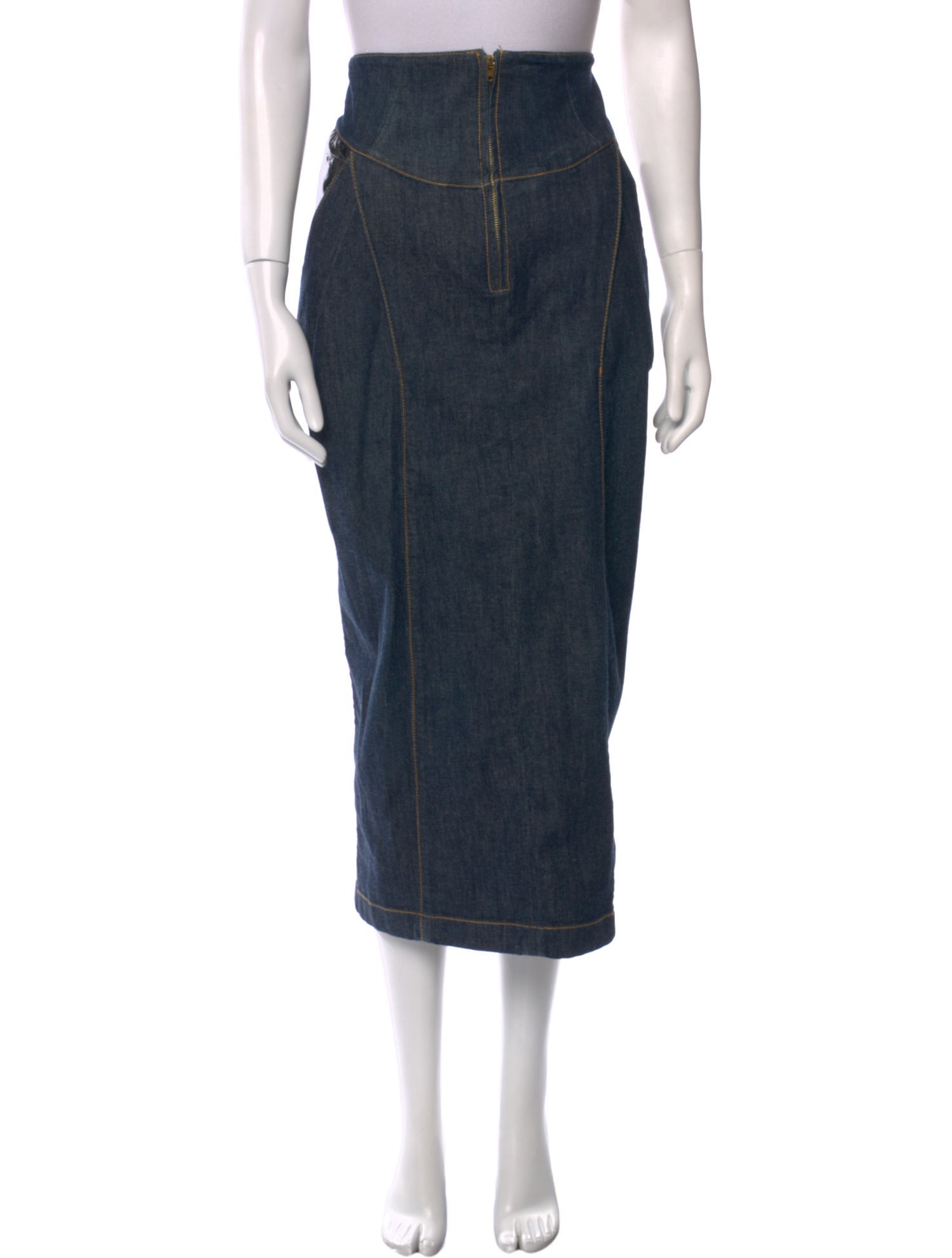 Dolce & Gabbana Vintage Midi Length Skirt