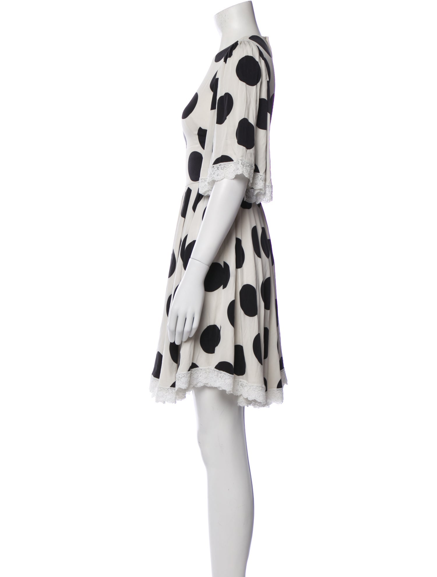 Dolce & Gabbana Silk Mini Dress