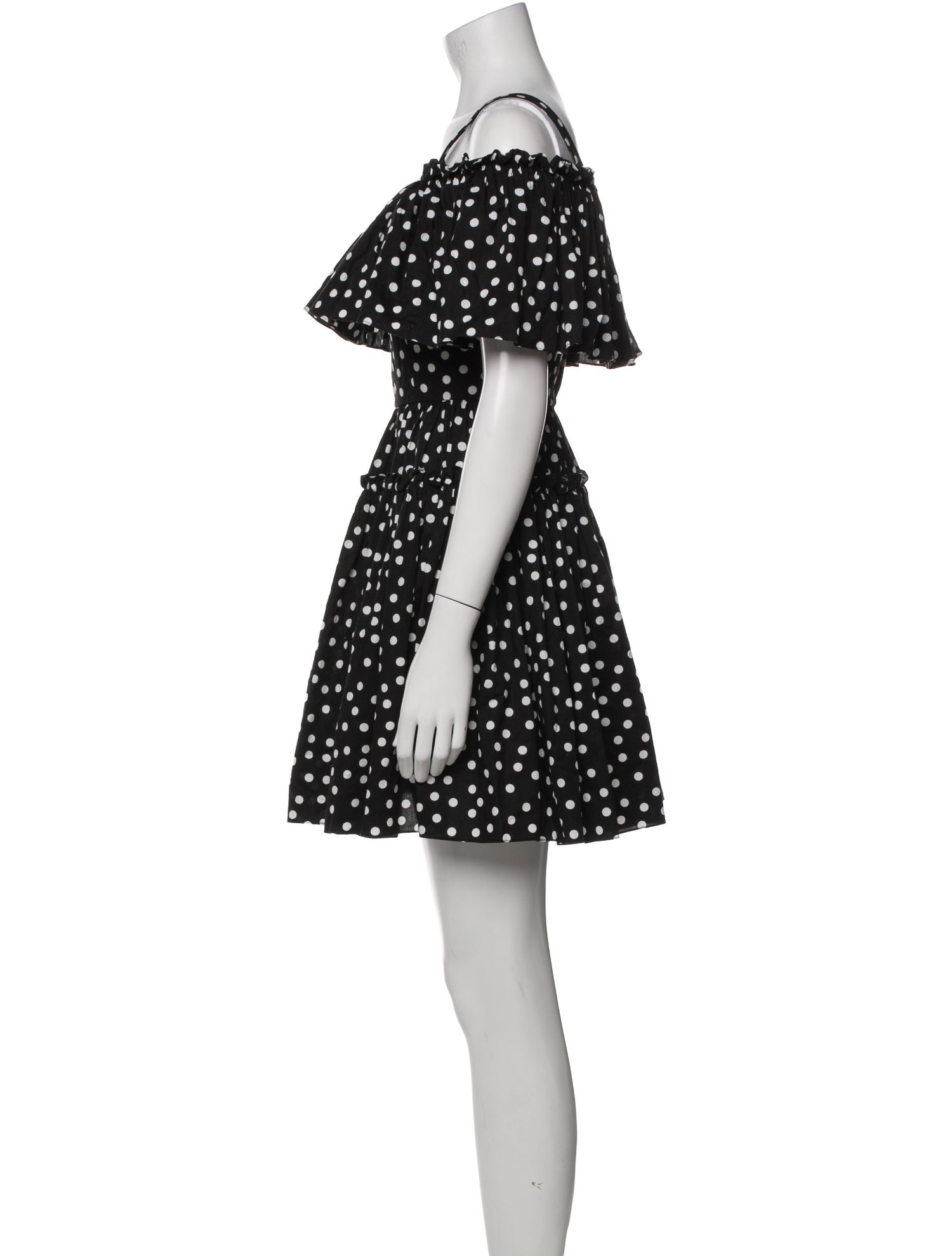 Dolce & Gabbana Polka Dot Print Mini Dress