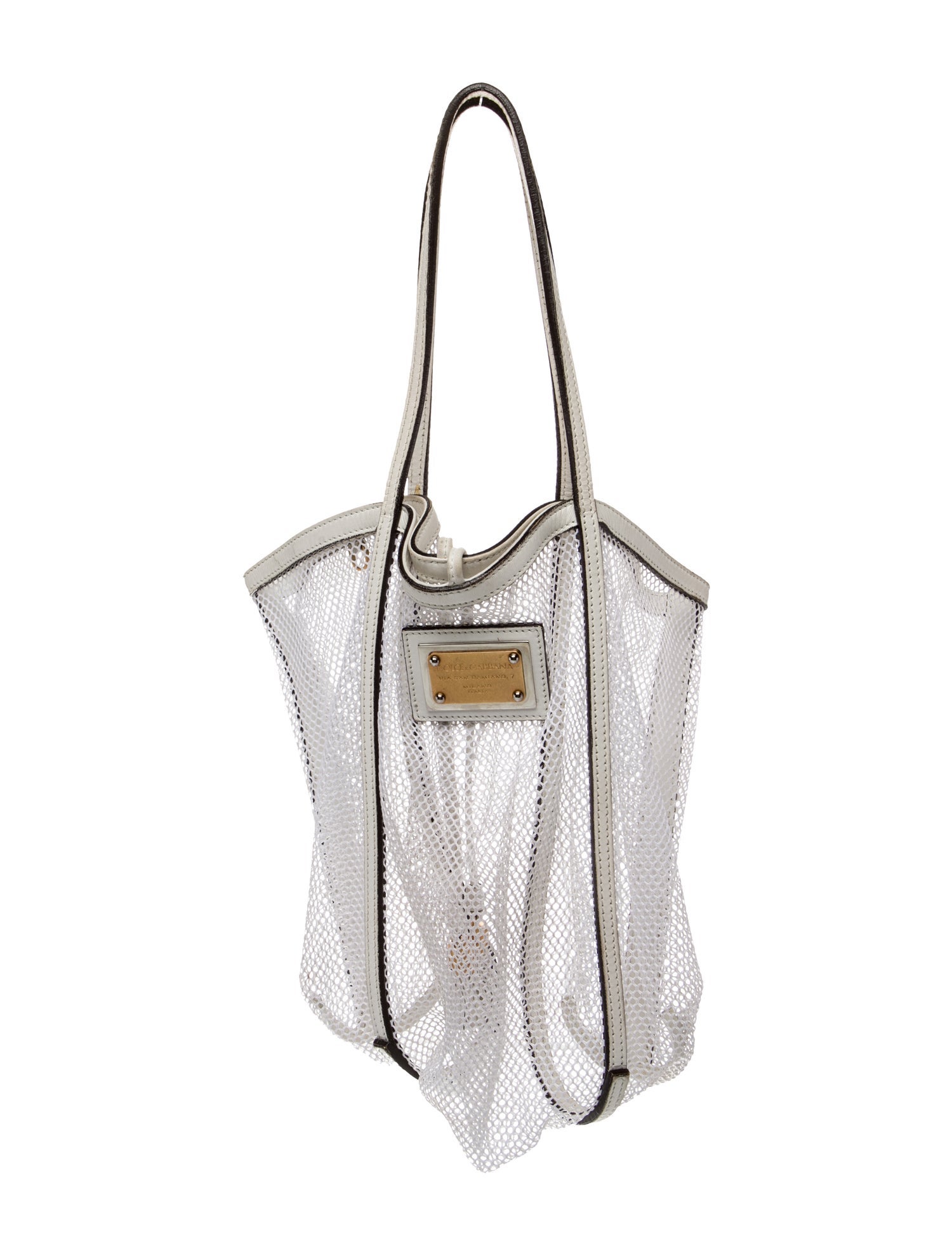 Dolce & Gabbana Mesh Bucket Bag