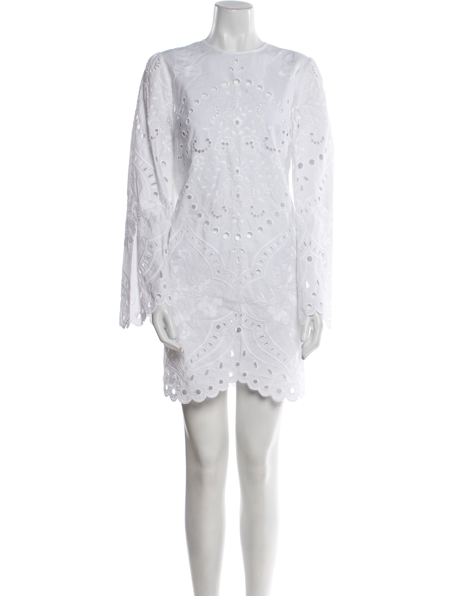 Dolce & Gabbana Crew Neck Mini Dress