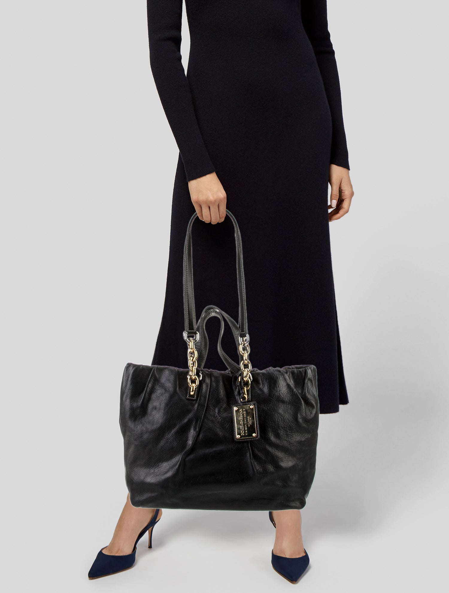 Dolce & Gabbana Leather Hobo