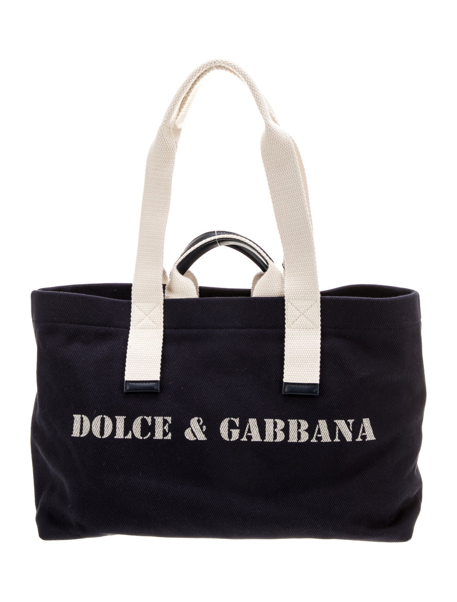 Dolce & Gabbana Canvas Tote w/ Tags