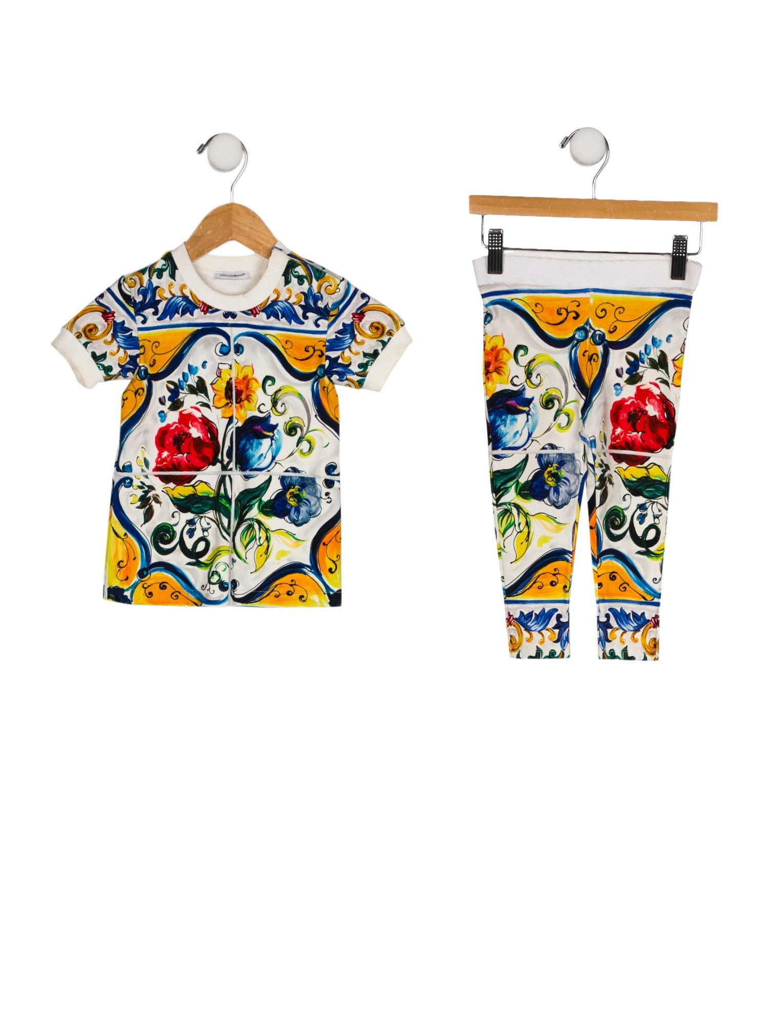 Dolce & Gabbana Girls Pattern Print Sweatshirt