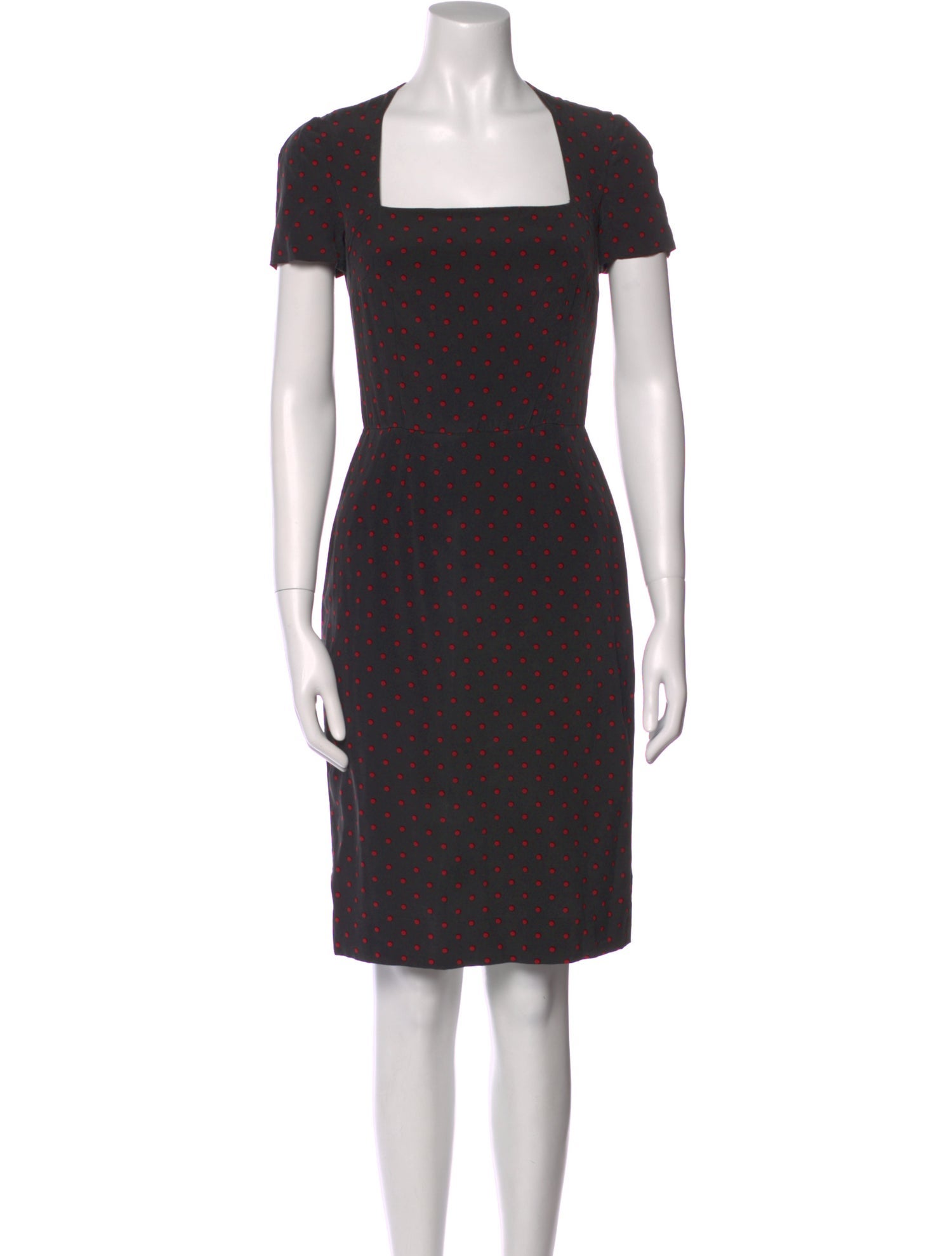 Dolce & Gabbana Silk Knee-Length Dress