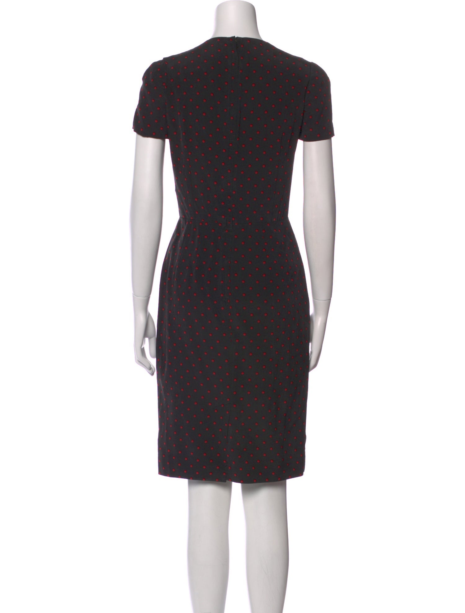 Dolce & Gabbana Silk Knee-Length Dress