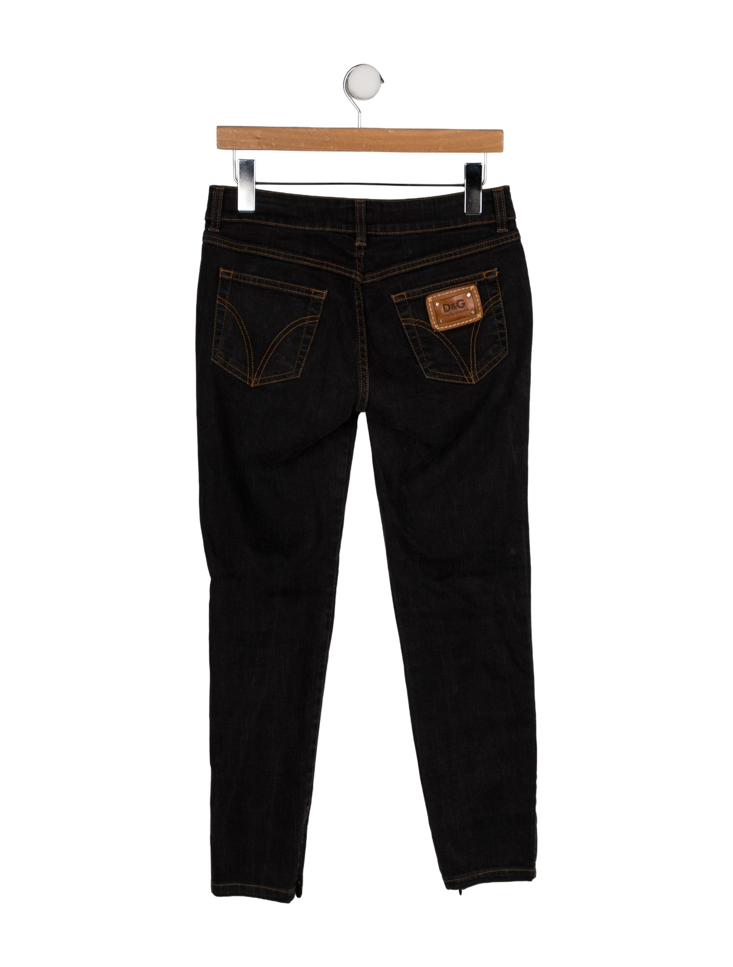 Dolce & Gabbana Low-Rise Skinny Leg Jeans