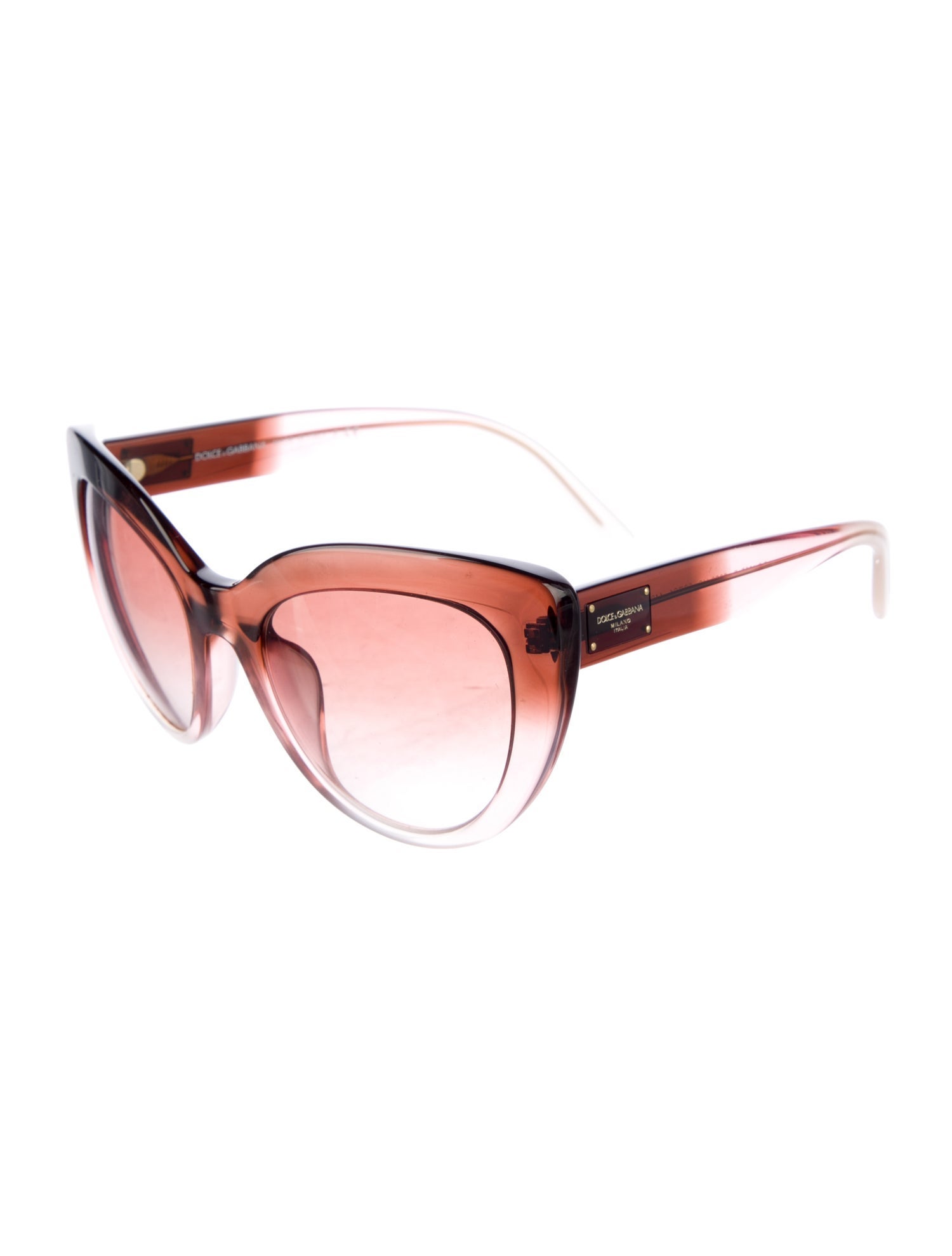 Dolce & Gabbana Cat-Eye Gradient Sunglasses
