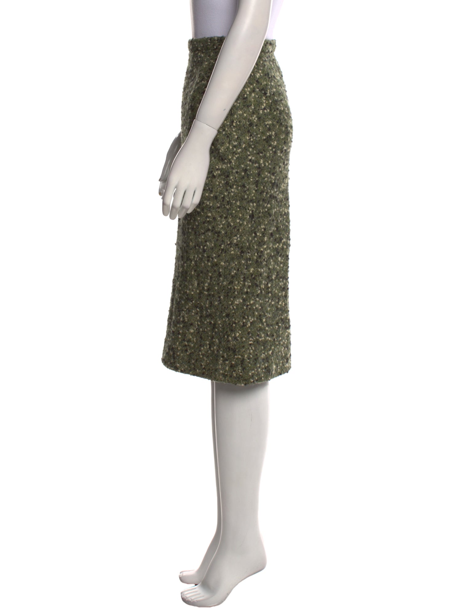 Dolce & Gabbana Alpaca Knee-Length Skirt