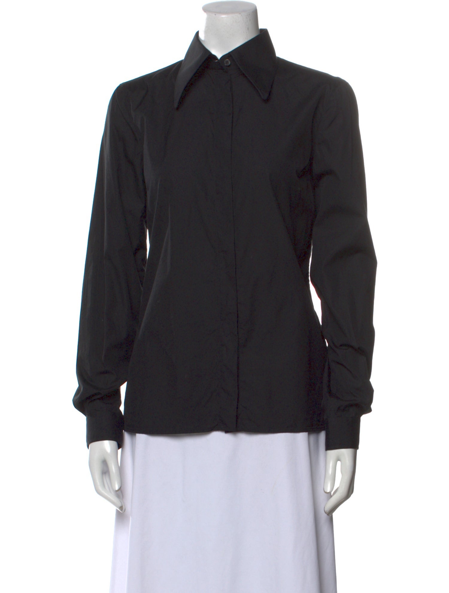 Dolce & Gabbana Long Sleeve Button-Up Top