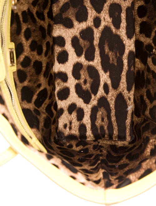 Dolce & Gabbana Patent Leather Top Handle Bag