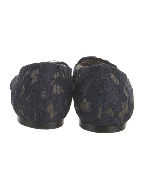Dolce & Gabbana Lace Lace Pattern Ballet Flats