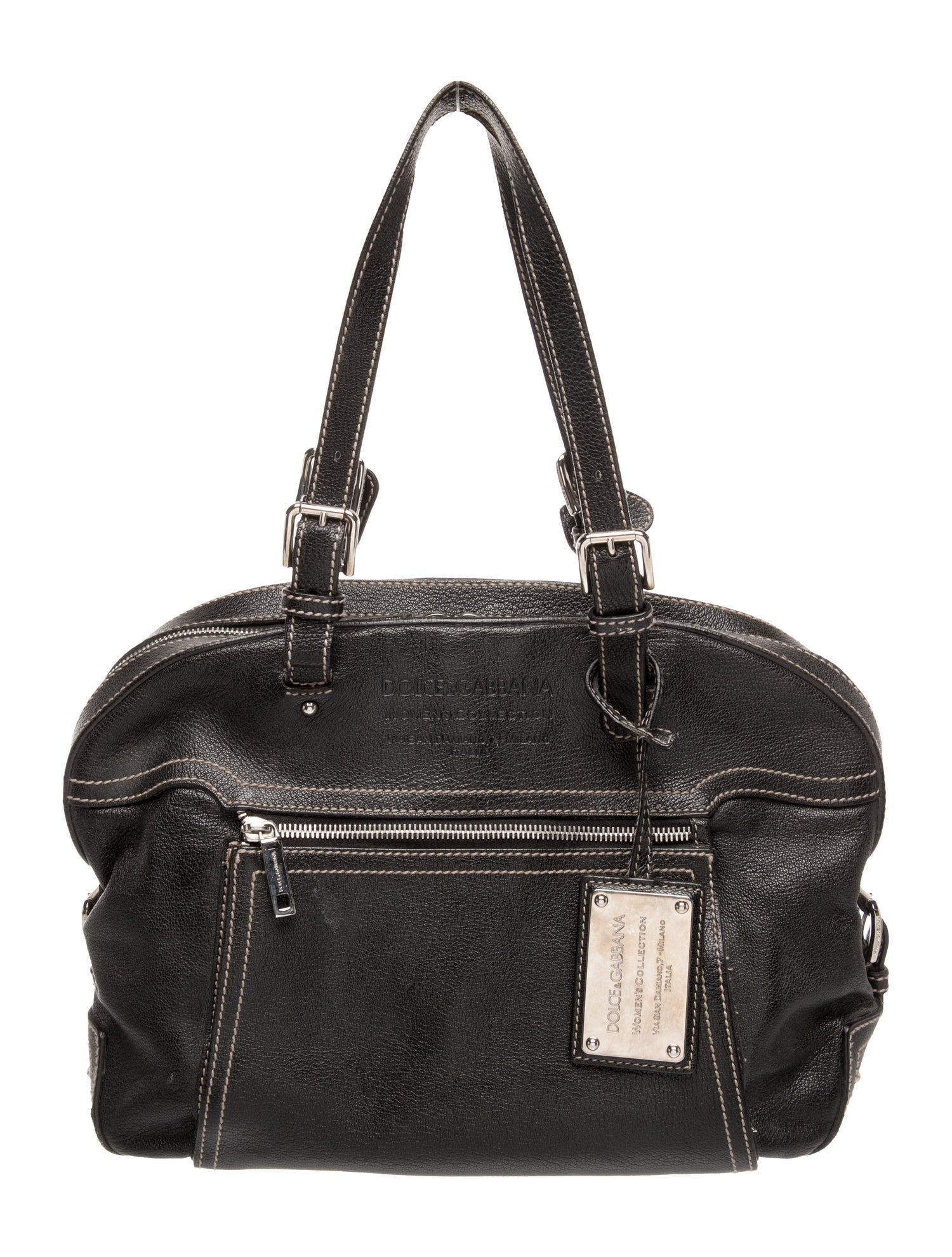 Dolce & Gabbana Leather Messenger Bag