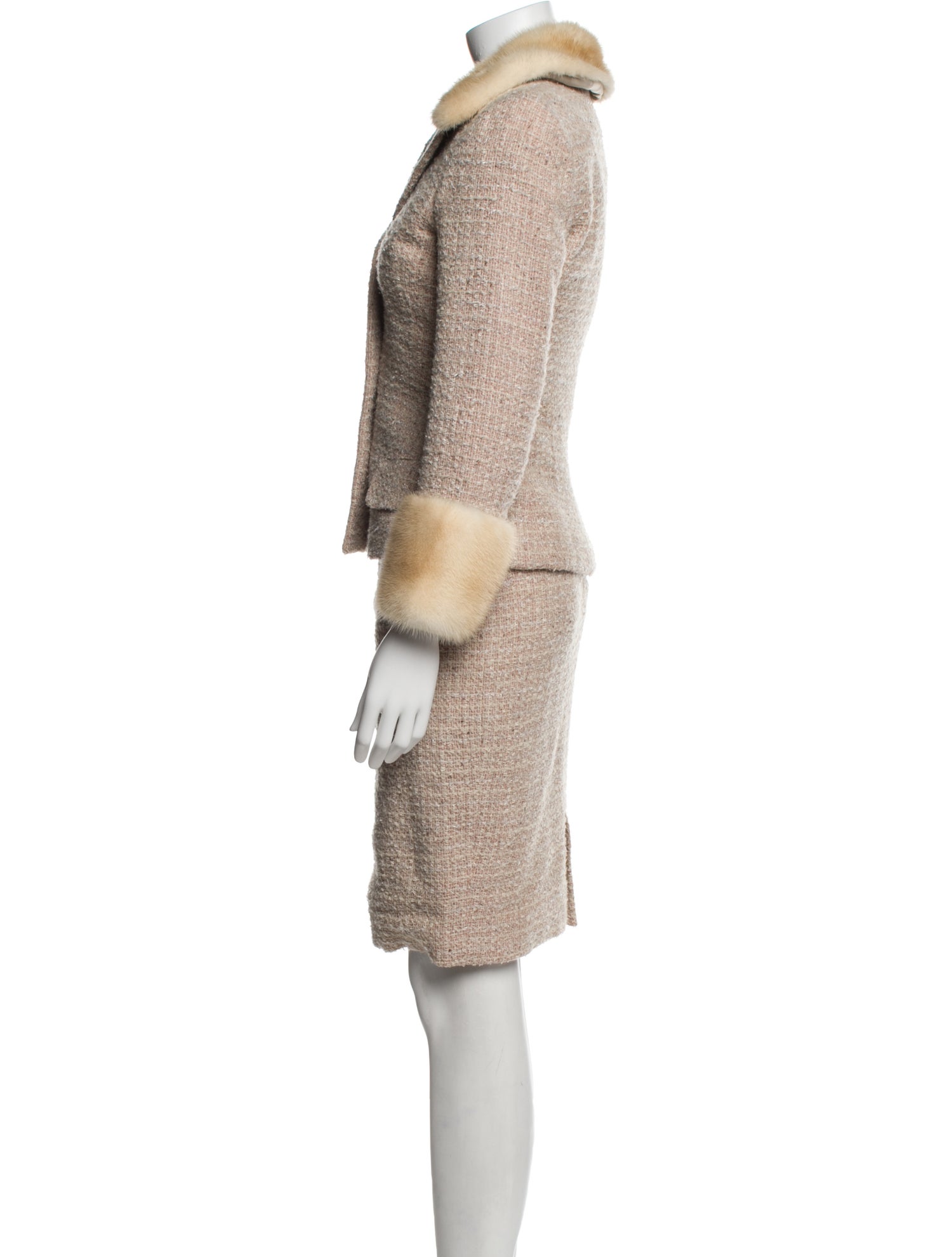 Dolce & Gabbana Vintage Late 1980's - Early 1990's Skirt Suit