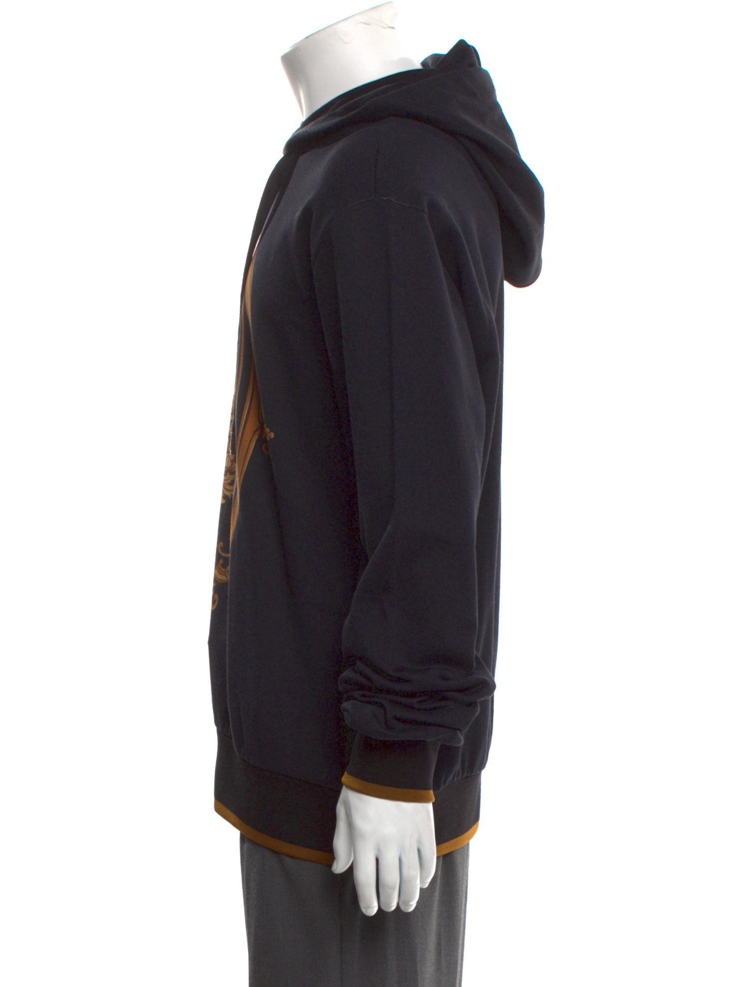 Dolce & Gabbana Signature Logo Black Sacro Logo Hoodie Hoodie