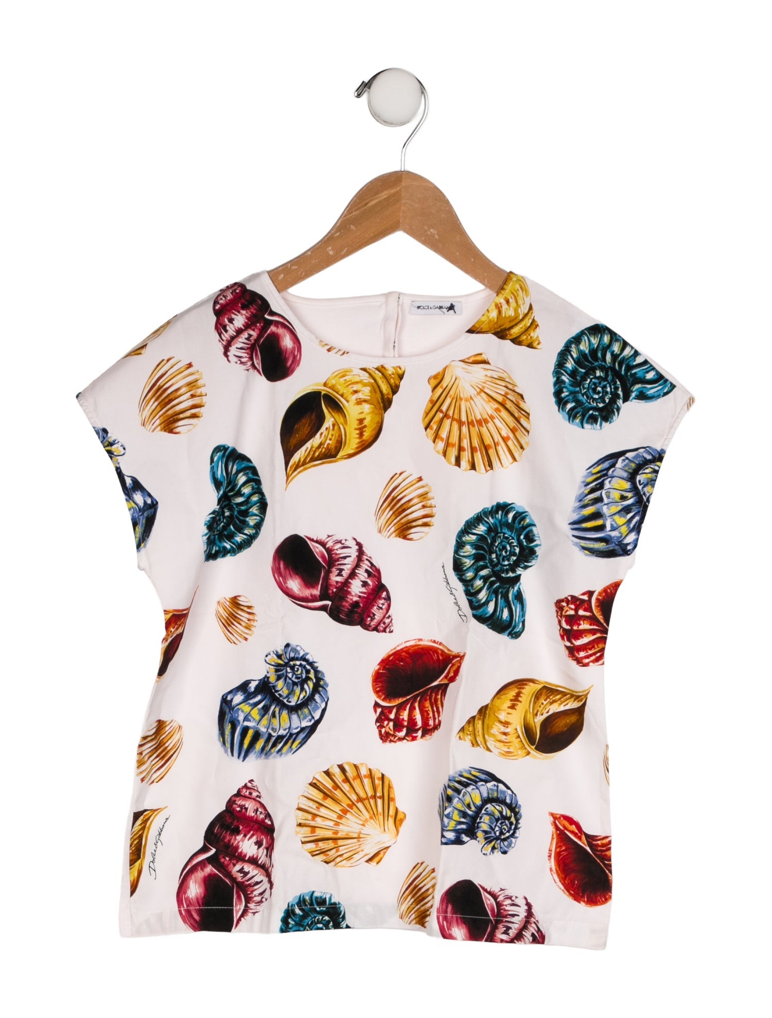 Dolce & Gabbana Girls Pattern Print Shirt