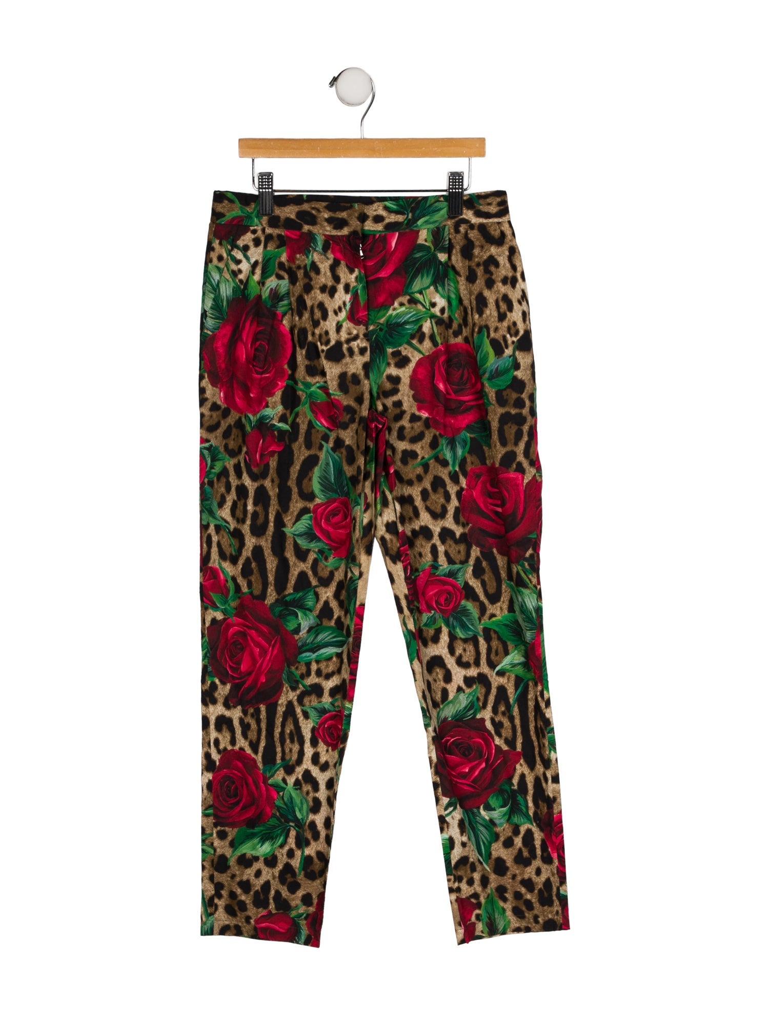 Dolce & Gabbana Girls Animal Pants